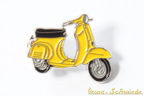 Pin - "Vespa V50" - Gelb